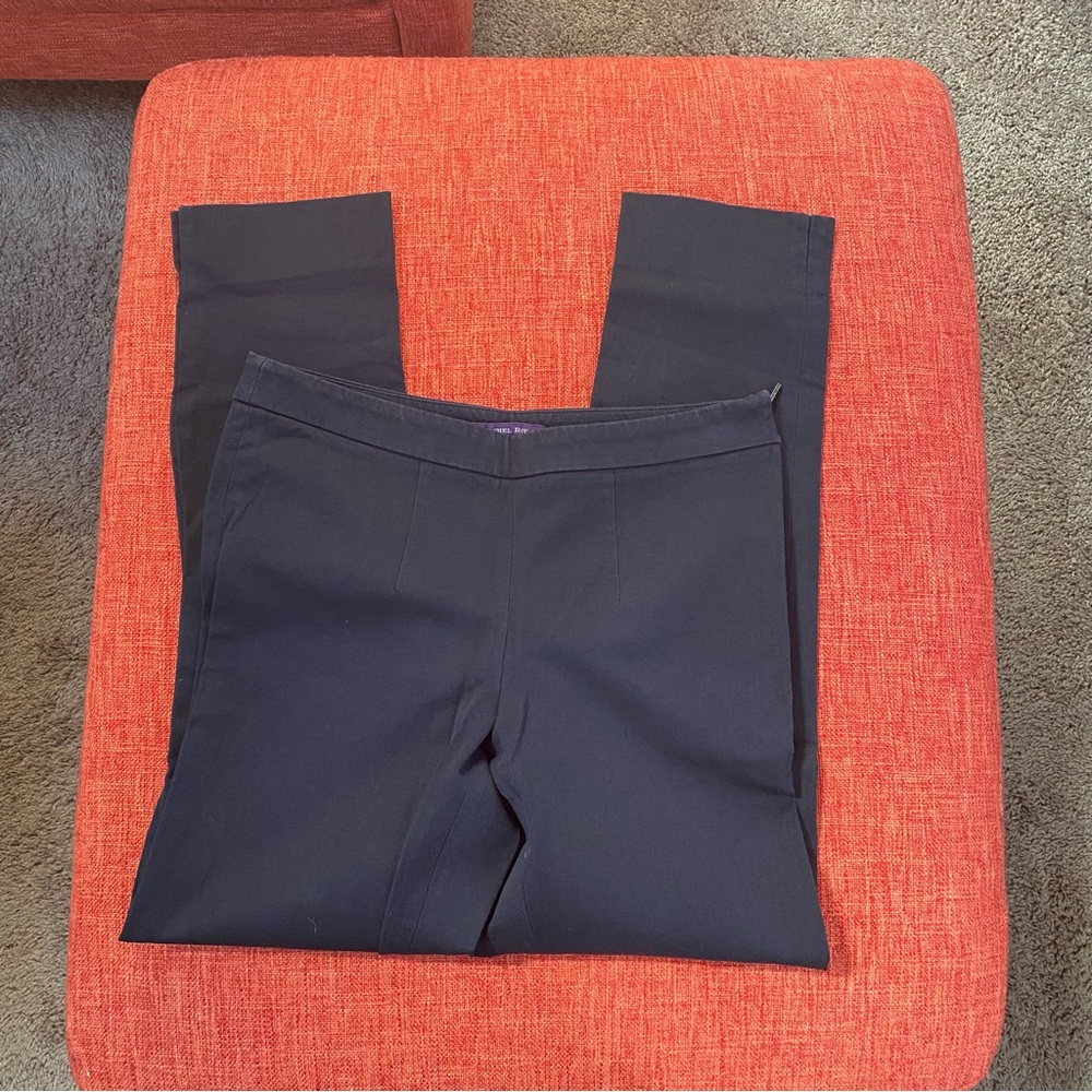 Rachel Roy Black Skinny Cigarette Trouser Pants